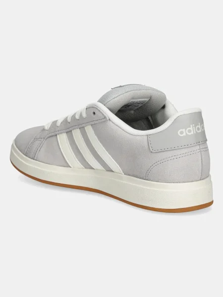 Adidas gyerek velúr sportcipő GRAND COURT szürke fehér