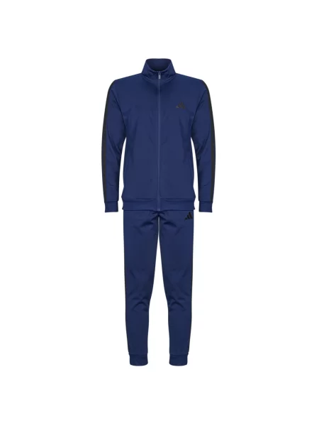 ADIDAS SPORTSWEAR Športna trenirka temno modra črna