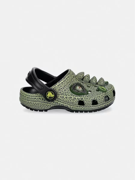 Crocs Дитячі шльопанці CLASSIC IAM SCARY DINO CLOG T KIDS