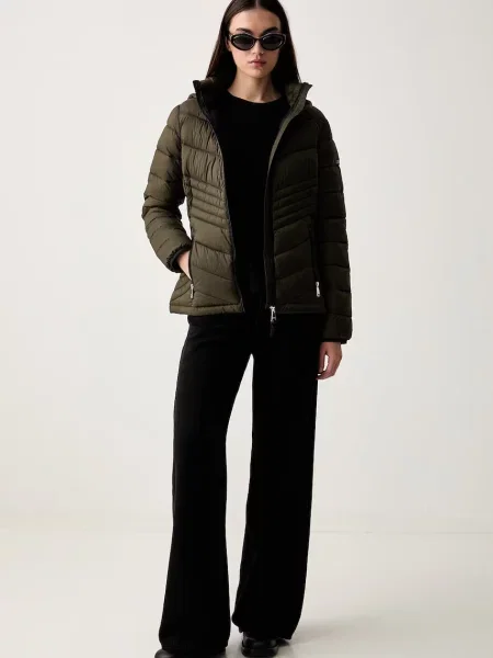 DKNY jachetă pentru femei verde