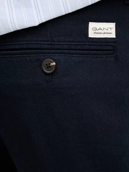Pantaloni Gant albastru