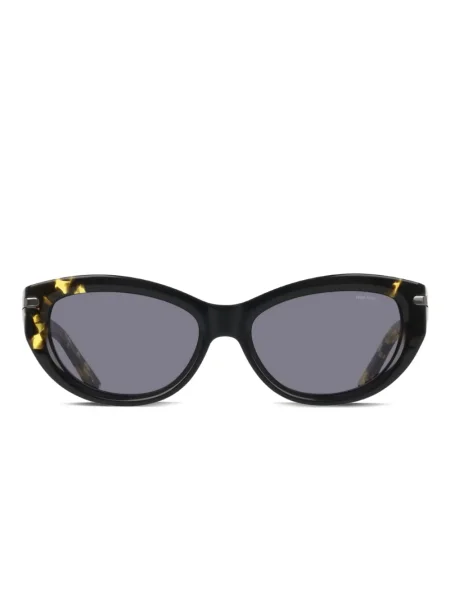 Ochelari de soare Nike cu chihlimbar cu imprimeu geometric albastru