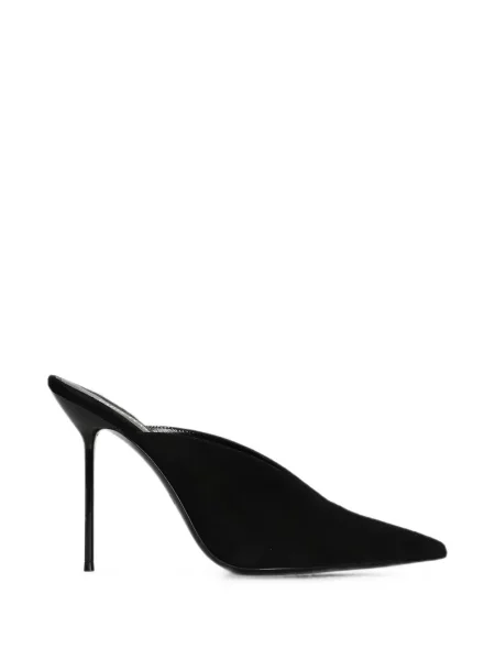 Papuci tip mules Paris Texas negru