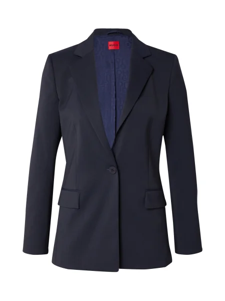 HUGO Red Sacou albastru închis roșu