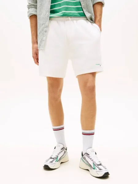 Tommy Jeans Pantaloni scurți alb
