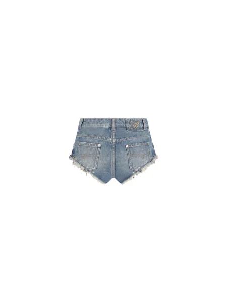 Szorty jeansowe Blumarine niebieskie