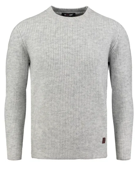 Key Largo Pulover Glasgow deschis gri