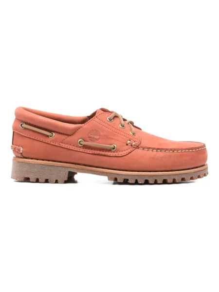 Półbuty Timberland skórzane czerwone