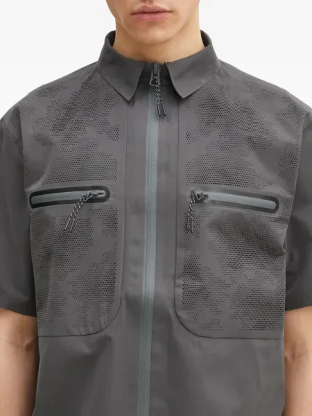 Cămașă Alpha Industries gri