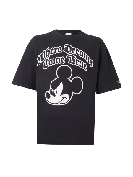 ADIDAS ORIGINALS Tricou Disney Micky Maus Dreams negru alb