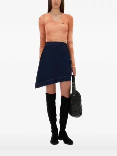 Cropp top Vivienne Westwood portocaliu