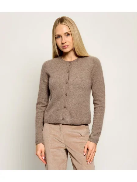Weekend MaxMara De lână cardigan Wkdesposto cu adaos de cașmir bej