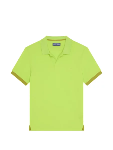 Scurt tricou polo Vilebrequin verde