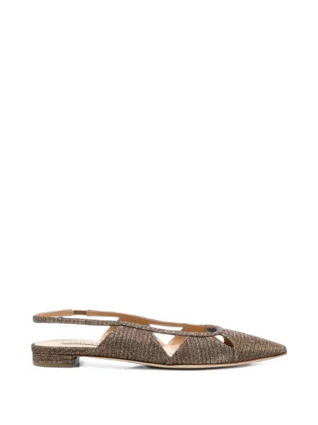 Pantofi cu toc Arteana slingback maro