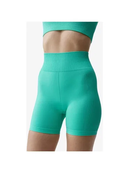 Legginsy krótkie Born Living Yoga Lindy pastelowe S niebieskie