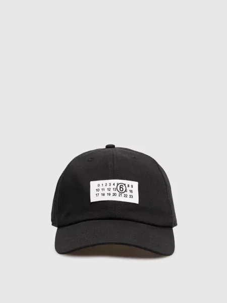 Детская кепка Maison Margiela Mm6 черная