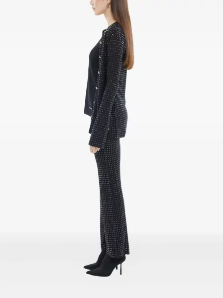 Cardigan Izaak Azanei de cristal negru