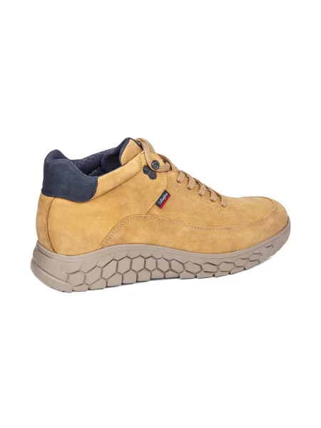 Sneakersy Callaghan zamszowe żółte