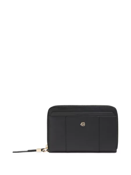 Portofel Piquadro cu autograf negru