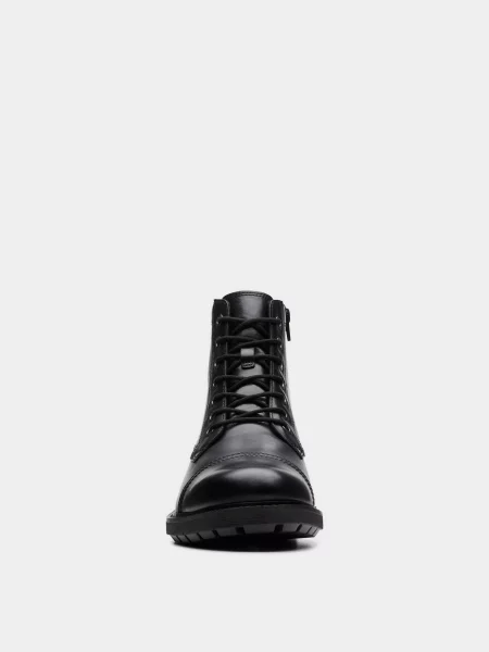 Clarks Черевики Текстиль чорний