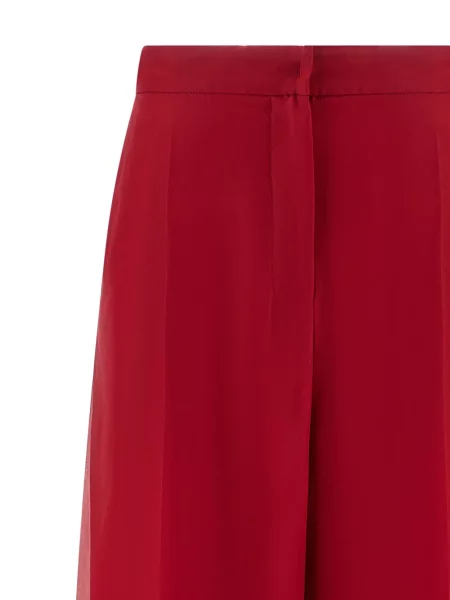 Pantaloni Max Mara roșu