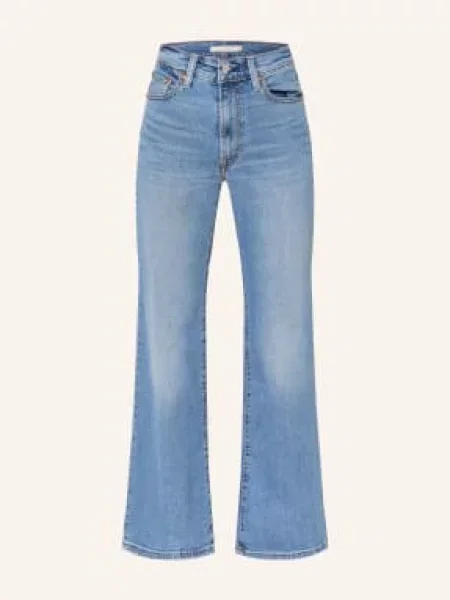 Levi's® Proste Dżinsy Ribcage Bells blau