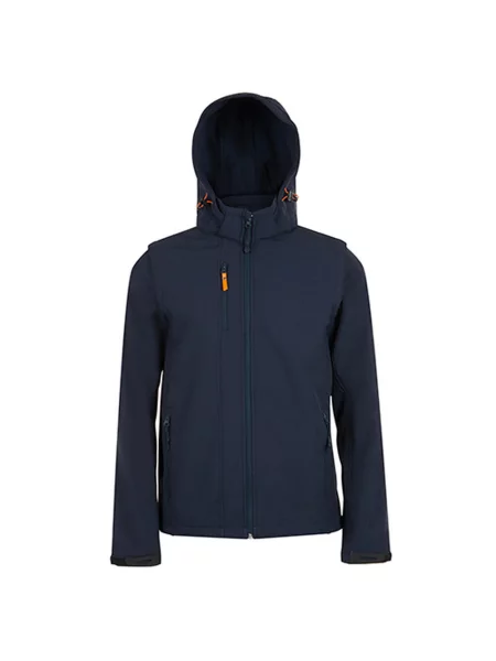 Kurtka Transformer Soft Shell Dla Dorosłych Unisex niebieska