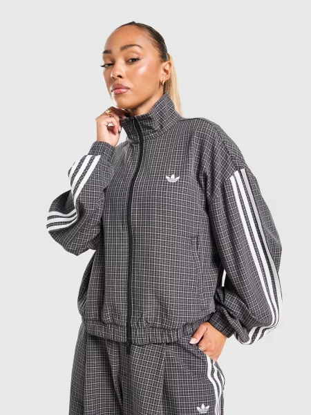 Adidas Bluza Rozpinana Checks Tt czarna