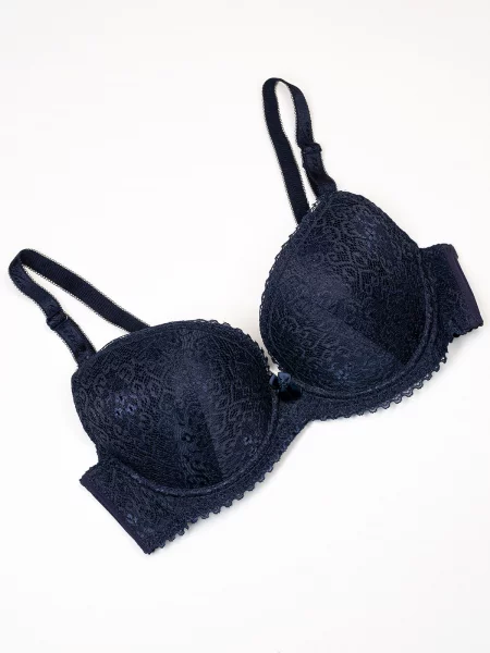 ISSA Plus Бюстгальтер Комбінований верх синій