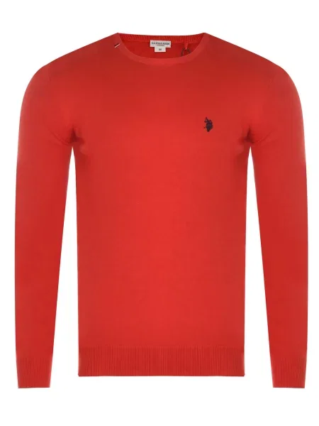 Sweter U.s Polo Assn. czerwony