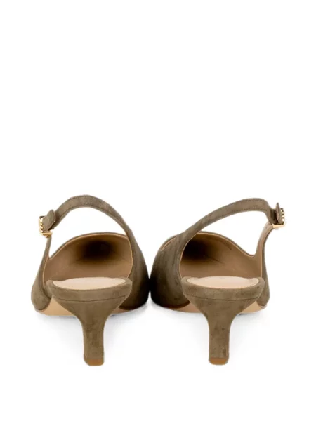 Pantofi cu toc Michael Kors slingback maro