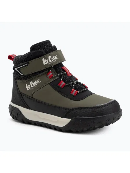 Lee Cooper gyermek cipő khaki színű. Méret: 30 EU zöld