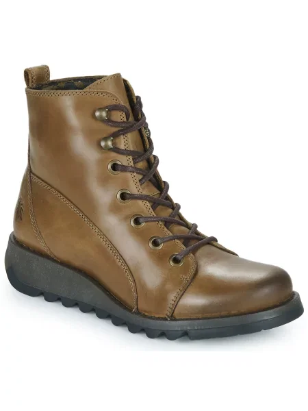 Pantofi Fly London maro
