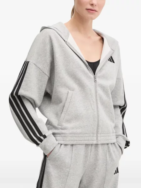 Μακρυμάνικη μακρύς ριγέ κιλότα Adidas μπλε