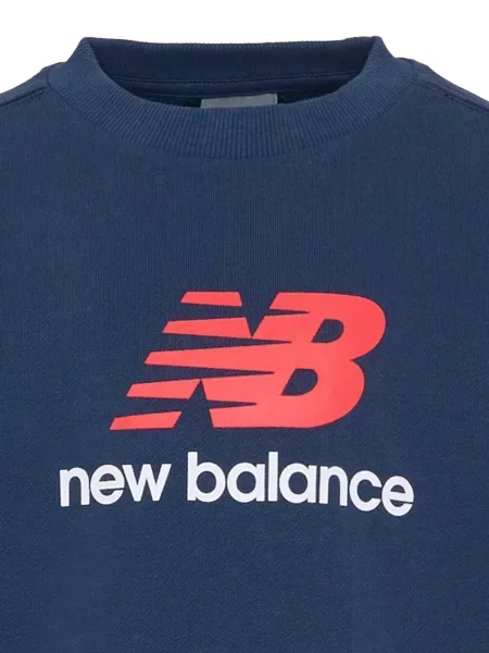 Bluza nierozpinana dziecięca New Balance niebieska