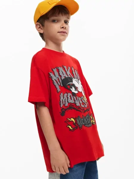 Desigual tričko x Disney červené
