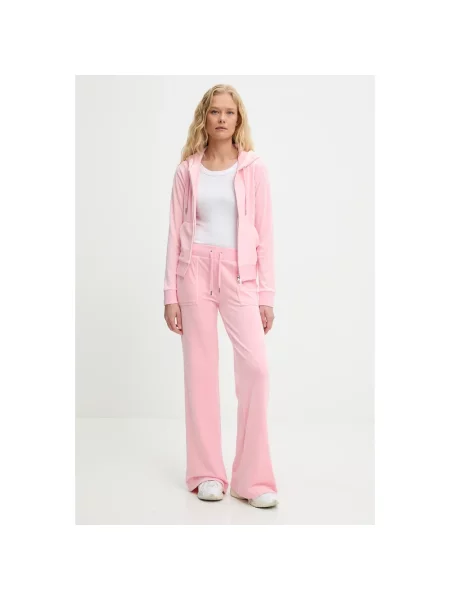 Spodnie Juicy Couture różowe