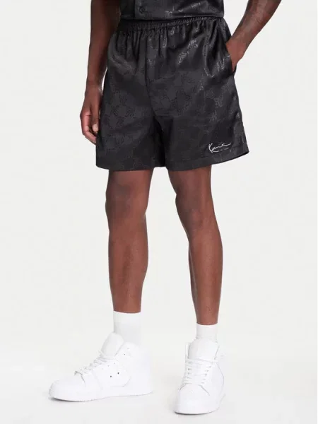 Šortky Karl Kani Signature Aop Resort Shorts Black S černé