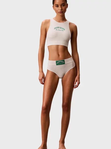 Без підкладки бюстгальтер Calvin Klein білий