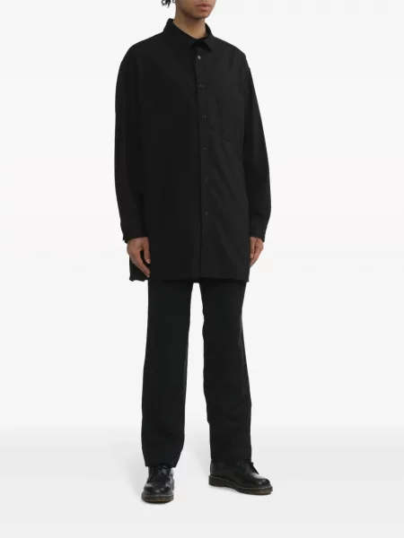 Apykaklė marškiniai Yohji Yamamoto juoda