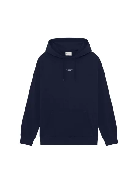 Bluza z kapturem Drole De Monsieur niebieska