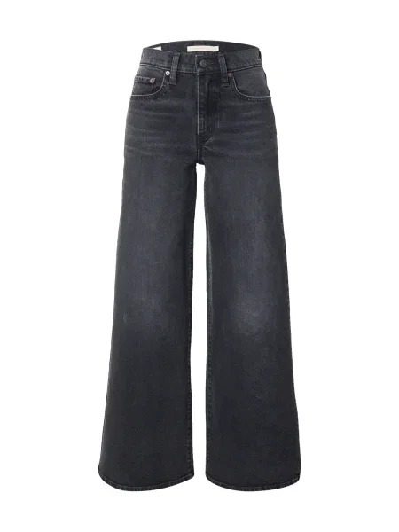 LEVI'S ® Džíny High Rise Wide Leg džínovina černá