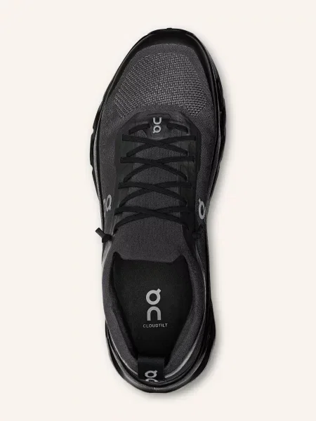 On Sneakersy Cloudtilt Moon schwarz czarne