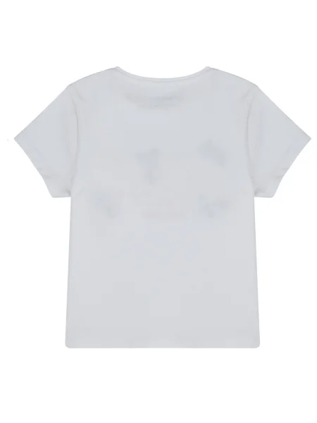 Tricou copii Guess alb