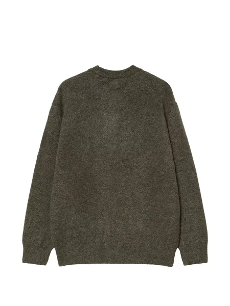 Džemper Carhartt Wip s autogramom zelena