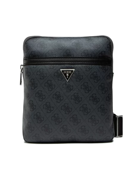 Guess Плоска сумка Vezzola Smart Crossbody Flat HMEVZL чорний