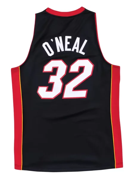 Cămașă Mitchell & Ness din jerseu negru