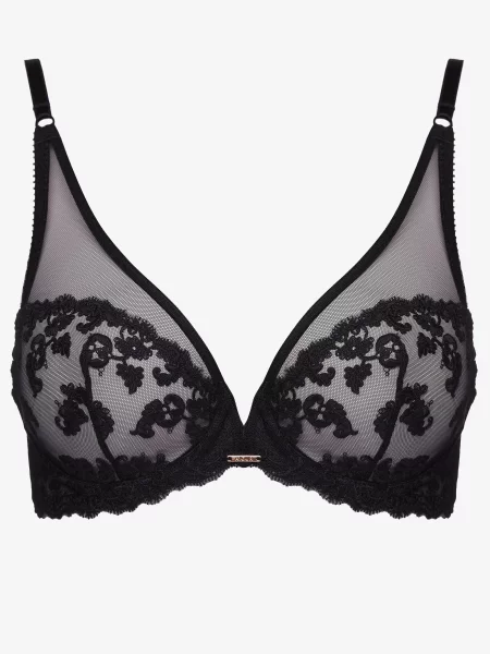Мягкий бюстгальтер на косточках чорний