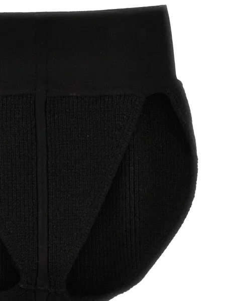Chiloți Rick Owens din cașmir negru