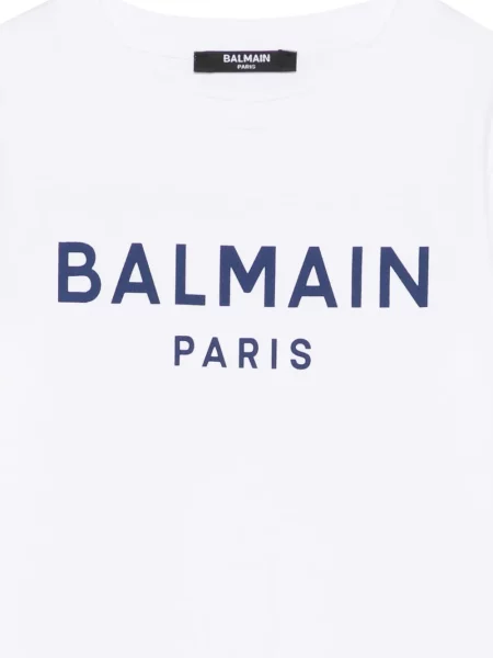 Koszulka dziecięca Balmain biała